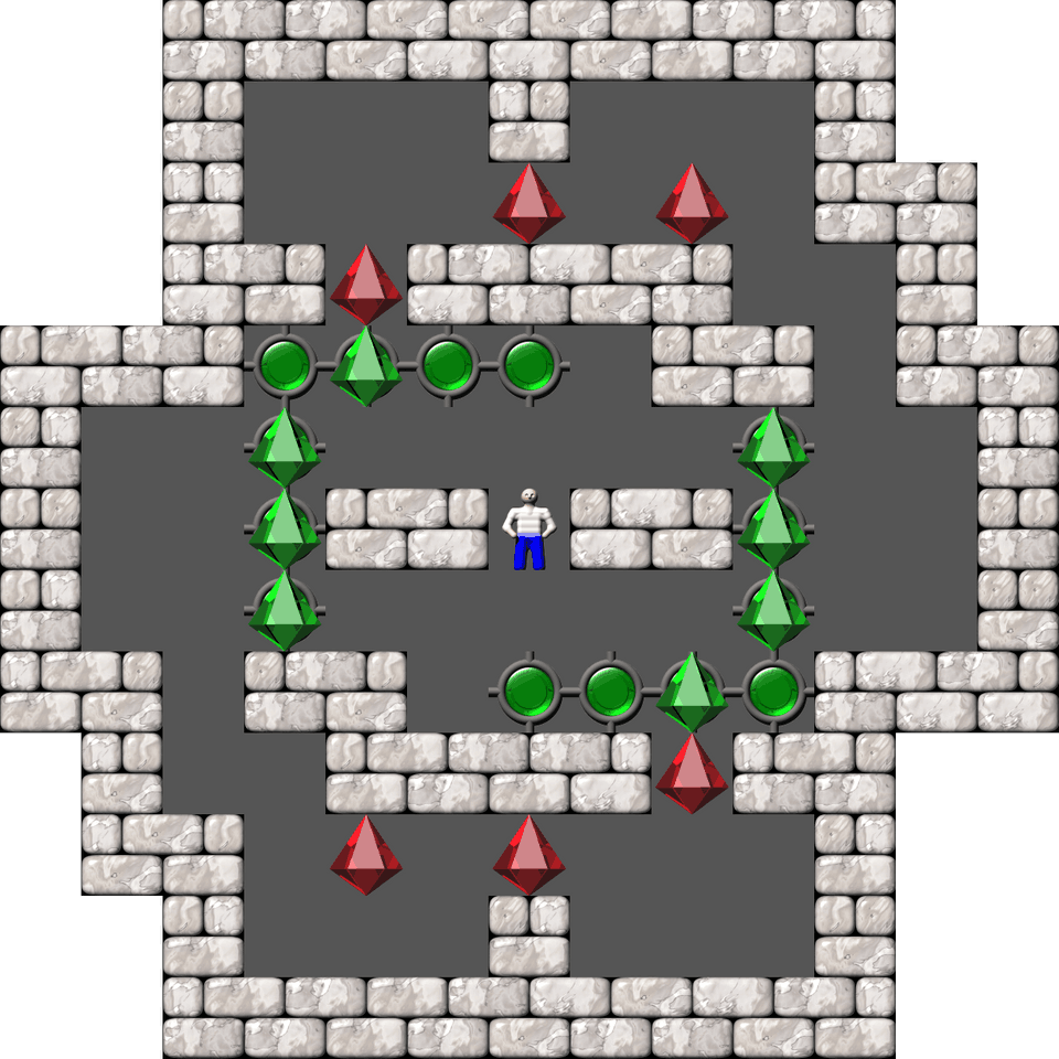 Sokoban Sharpen Collection level 147